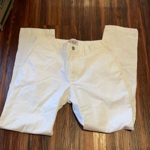 White mens pants size 32 30